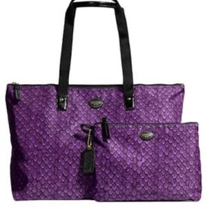Coach overnight bag